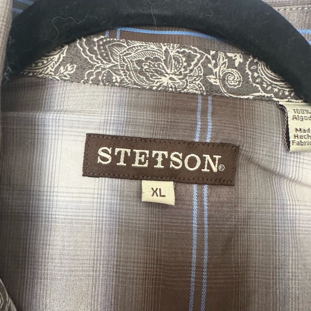 Stetson Pearl Snap Button Down - Picture 6 of 7